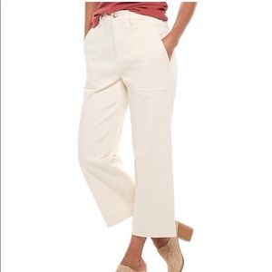 Now & Gen Sonoma SZ 2 High Rise Twill Pants D5 New